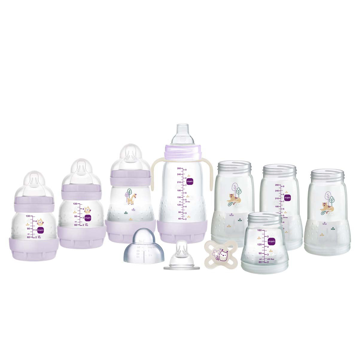 MAM Easy Start Bottle Set - Small (Lilac)