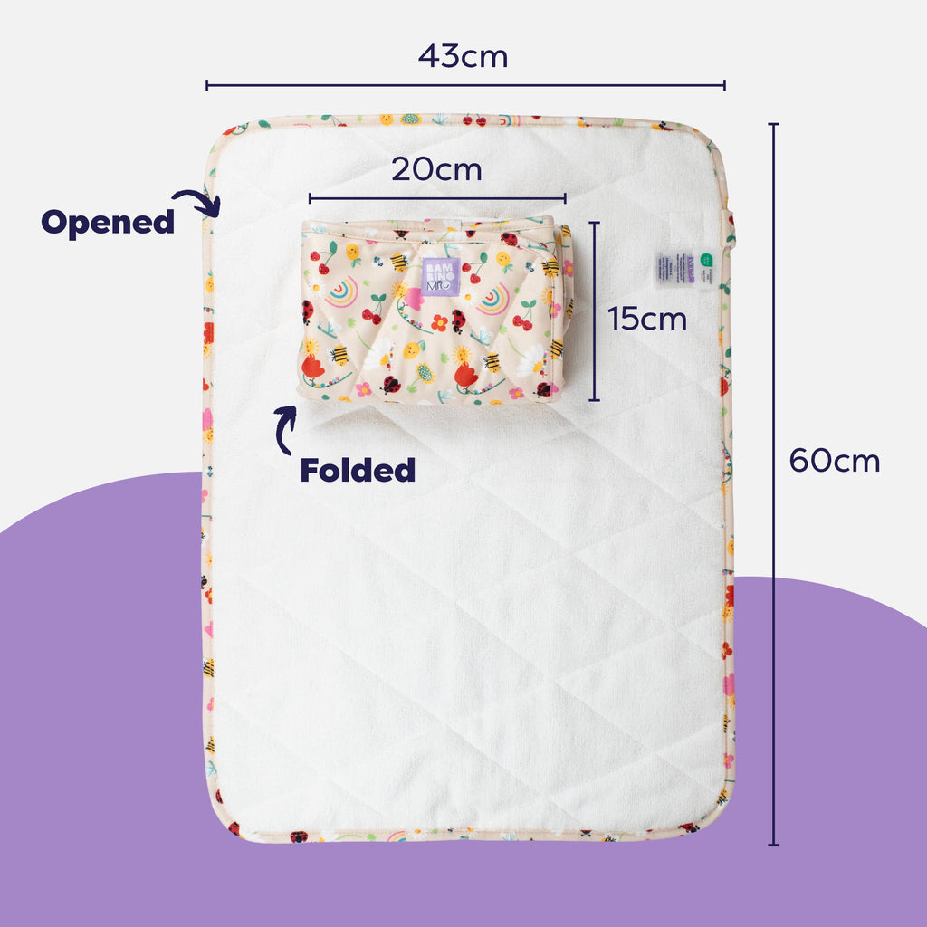On-The-Move Baby Changing Mat in Sunshine Friends