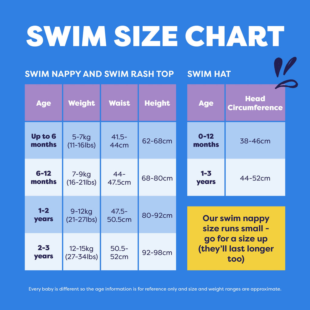 Reusable Swim Nappy in Blue Whale