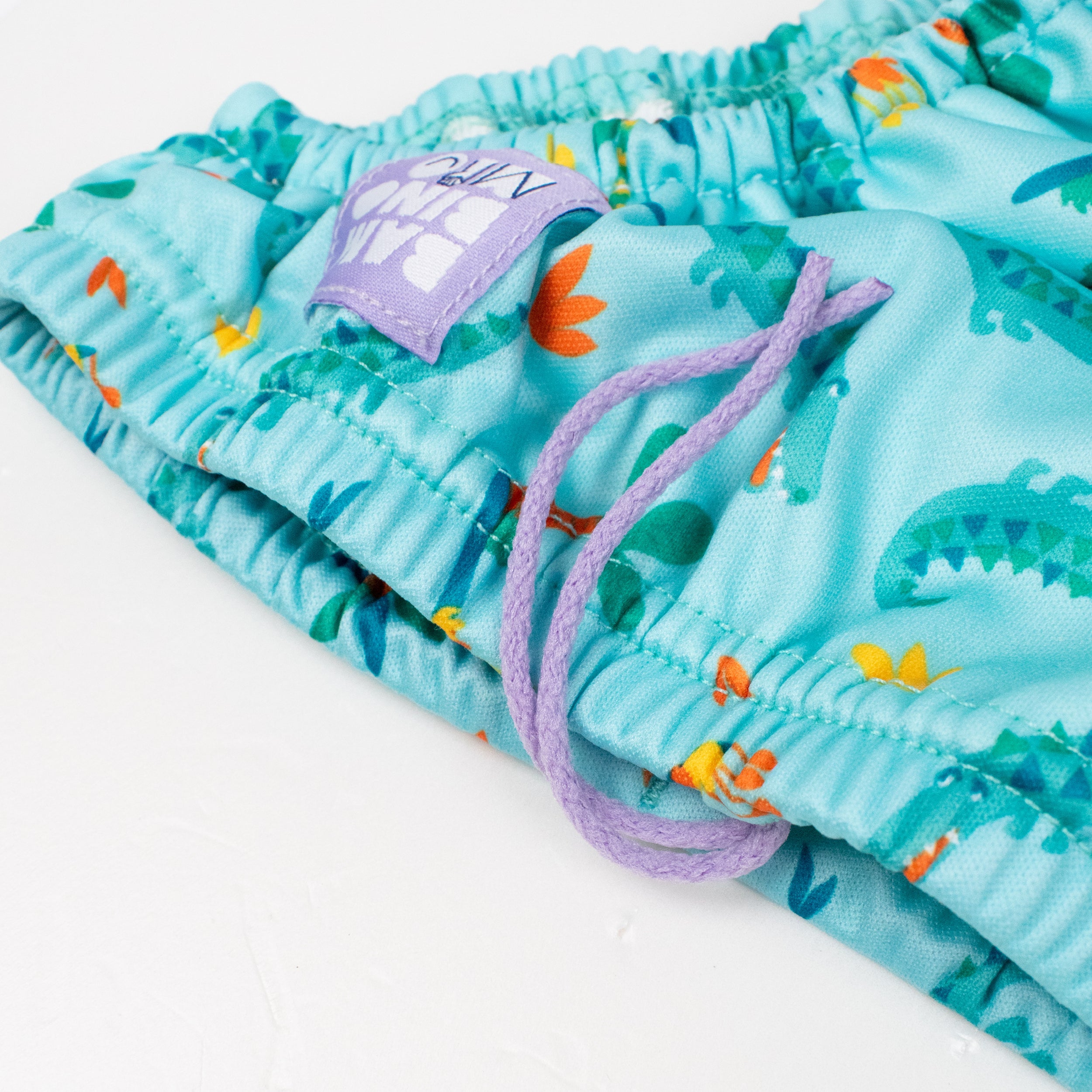 Reusable Swim Nappy in Crafty Croc
