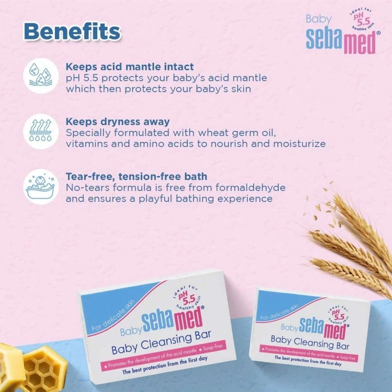 Sebamed Baby Cleansing Bar 100g