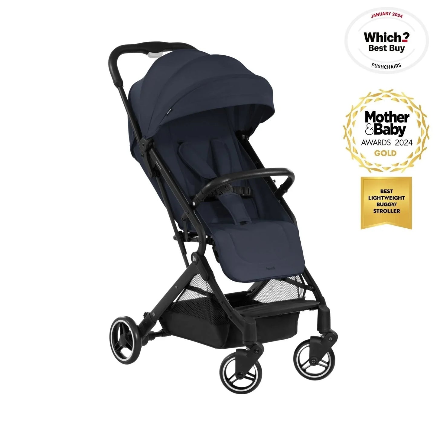 Hauck Travel N Care Pushchair - Navy Blue