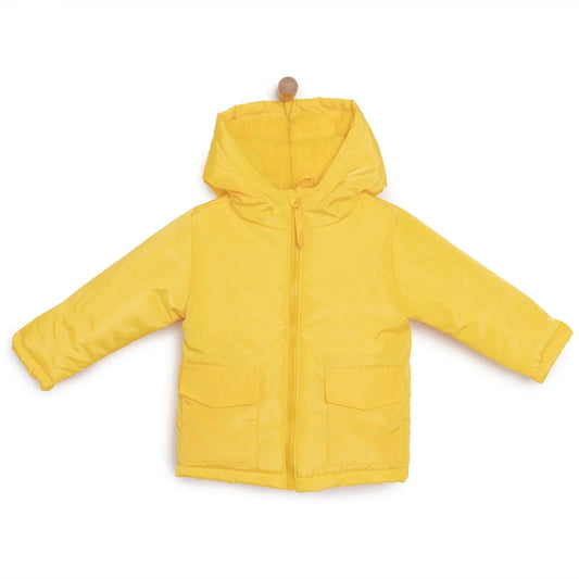 HelloBaby Hooded Coat - Yellow