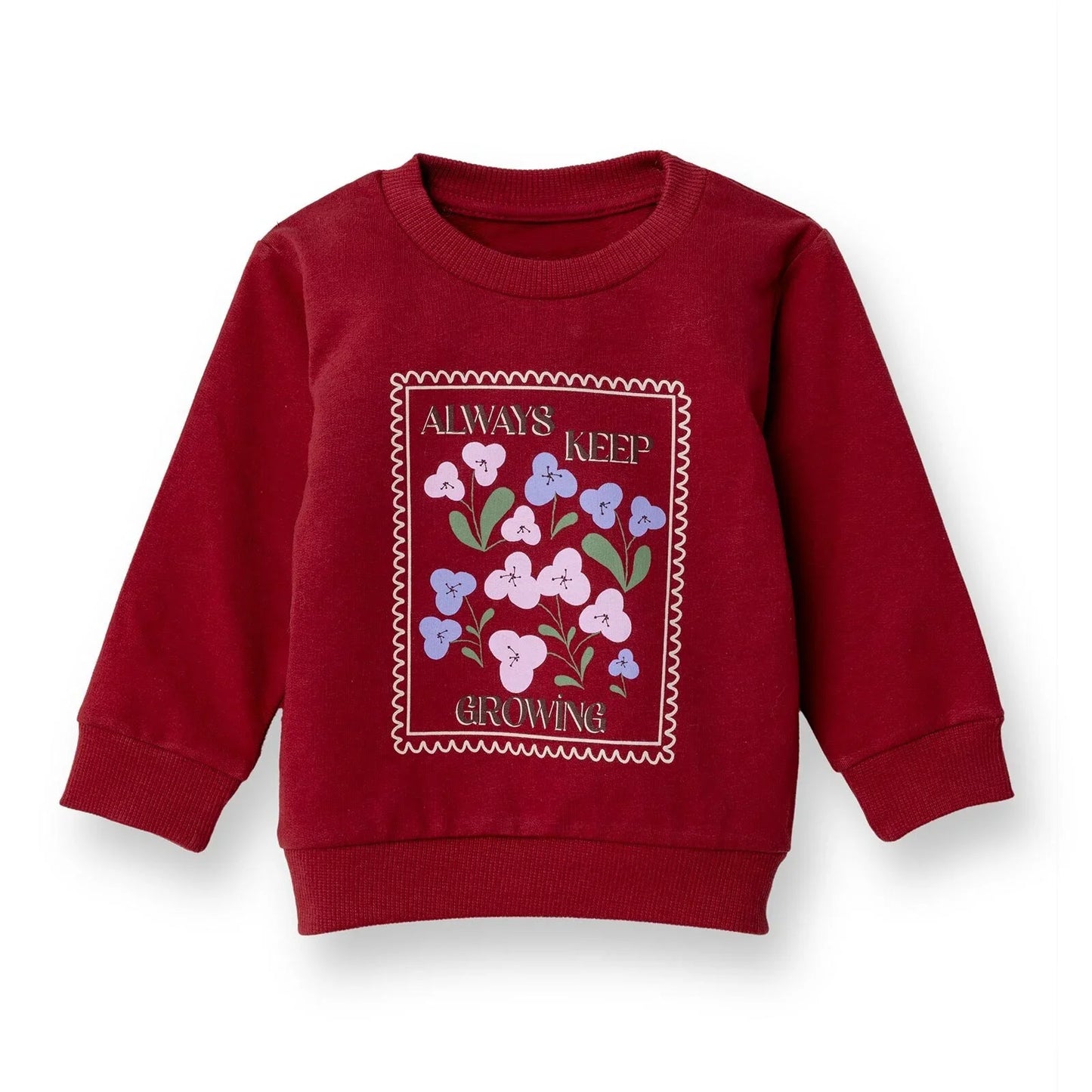 HelloBaby Sweatshirt - Maroon