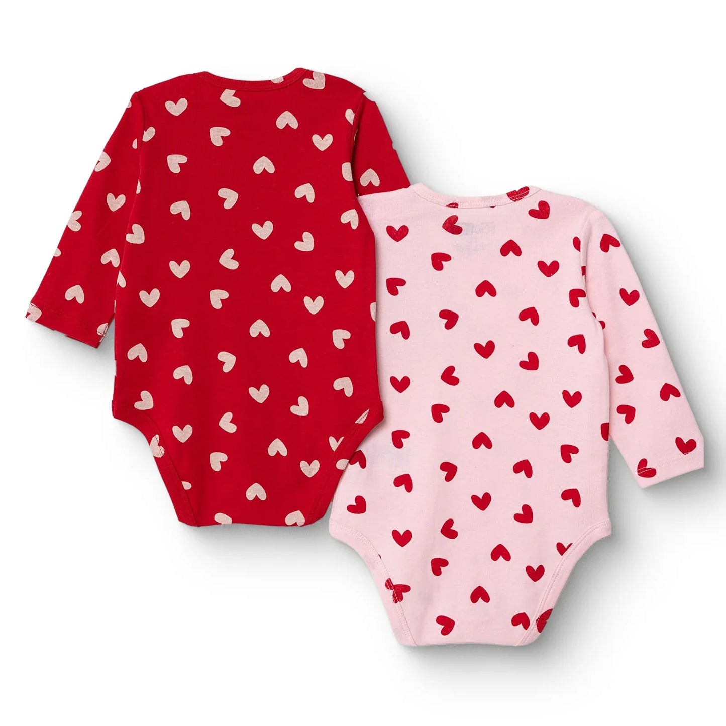 HelloBaby Long Sleeve Body 2 pcs - Red
