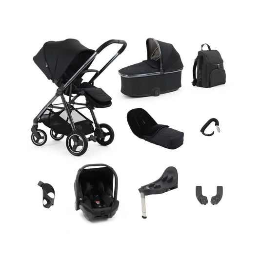 Oyster Gravity+ Stroller 9 pcs Bundle - Carbonite
