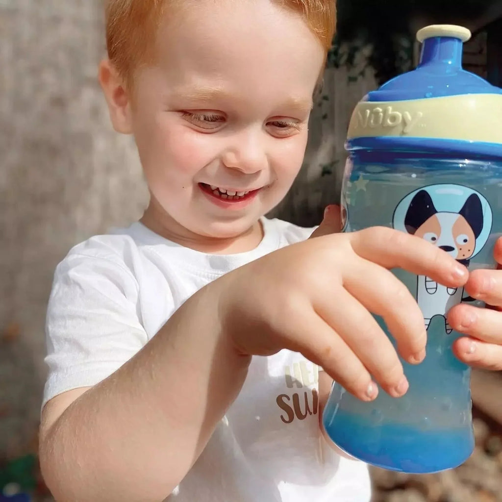 Nuby Super Slurp Water Bottle (Pack of 1) - 360ml