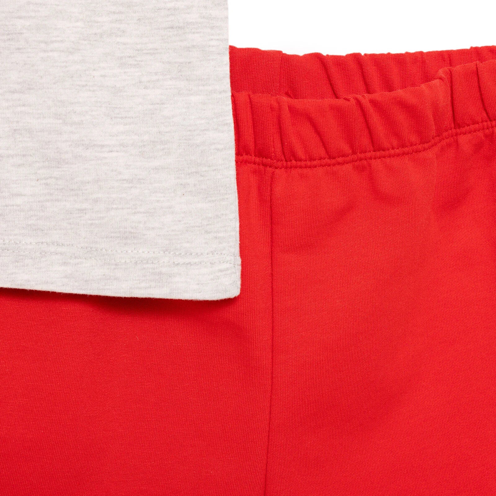 HelloBaby Motto Boy T-shirt & Short - Grey Melange