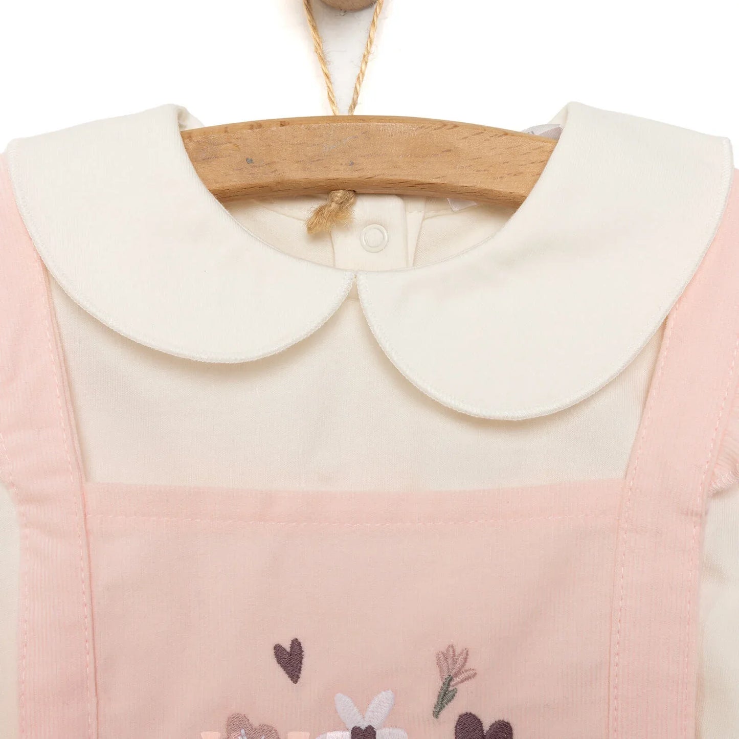 HelloBaby Salopette Skirt Blouse - Salmon