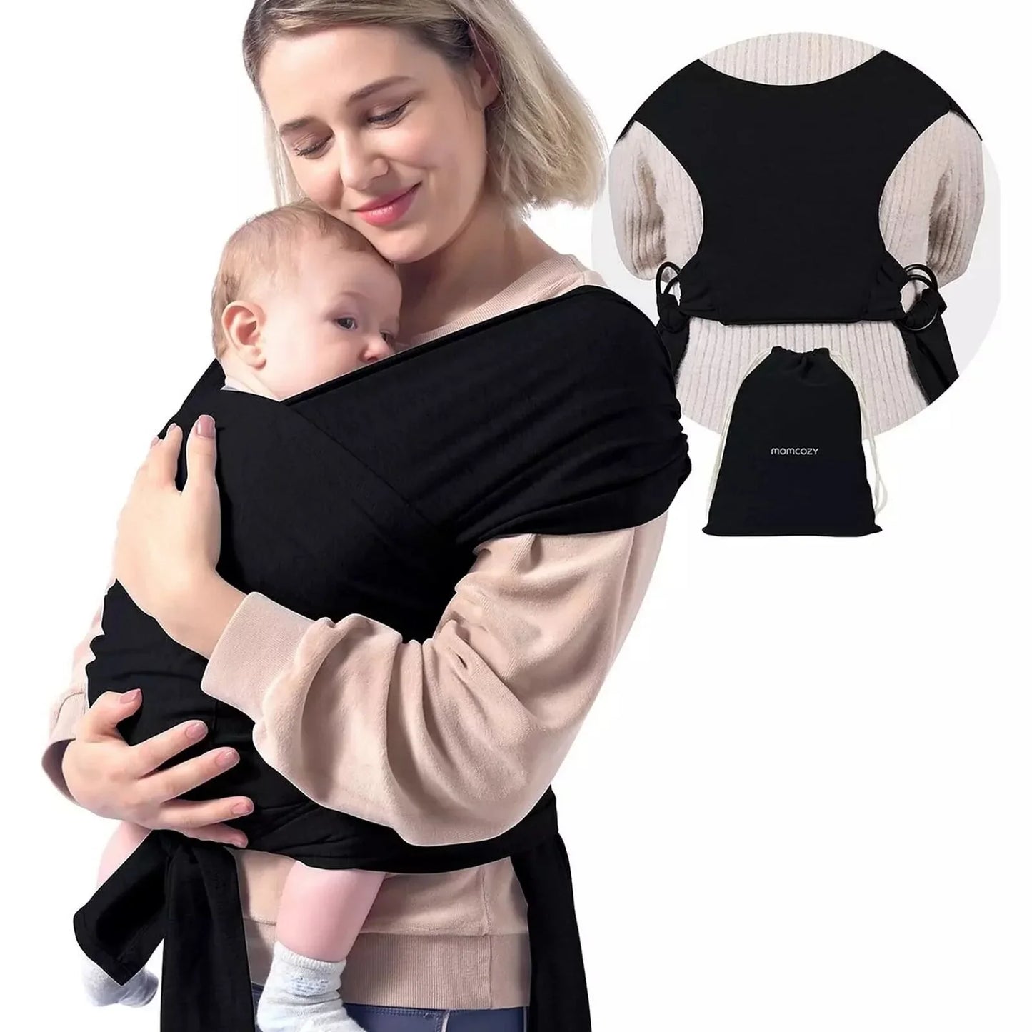 Momcozy Baby Carrier - Black