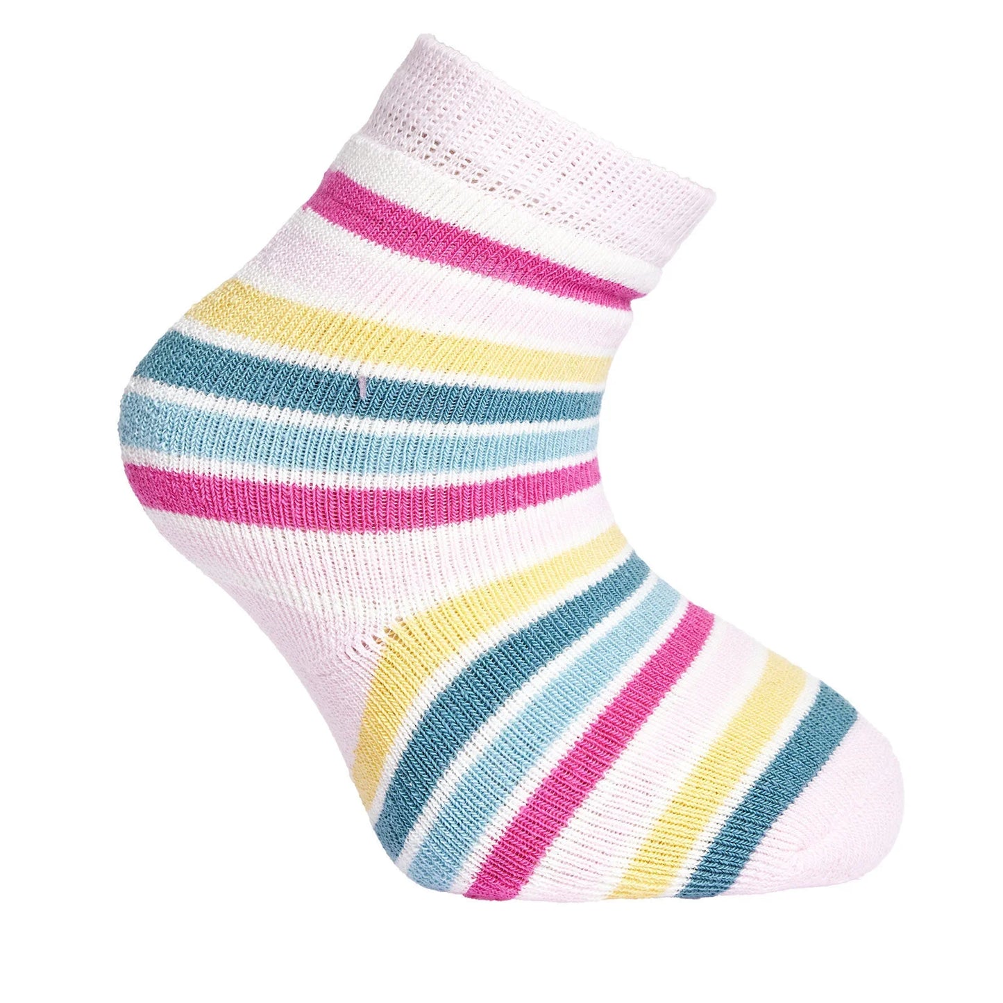 HelloBaby Baby Girl Chenille Socks 3 Pcs - Light Pink
