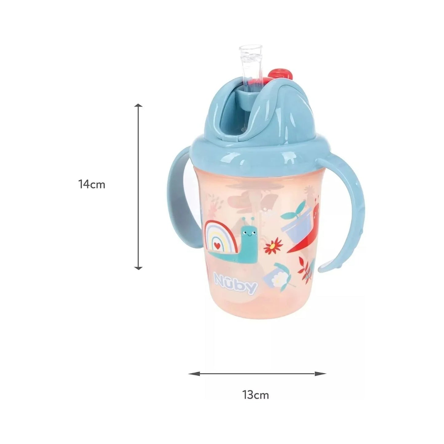 Nuby Flip N' Sip Sippy Cup Pack of 1 240ml