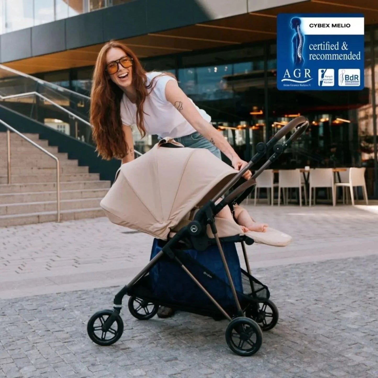 Cybex Melio Pushchair - Magic Black