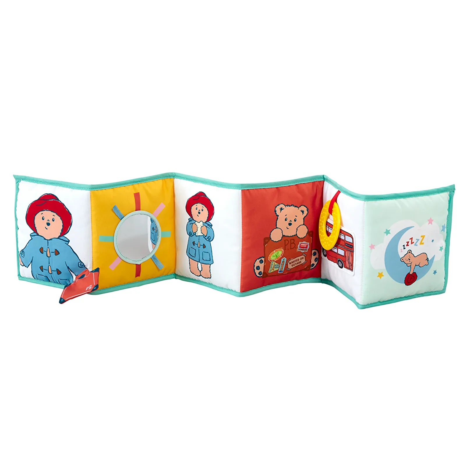 Rainbow Designs 1684 Unfold & Discover Bear, Classic Paddington Activity Book