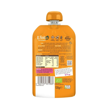 Ella's Kitchen Organic Apricot & Banana Baby Rice Baby Food Pouch 4+ months 120g