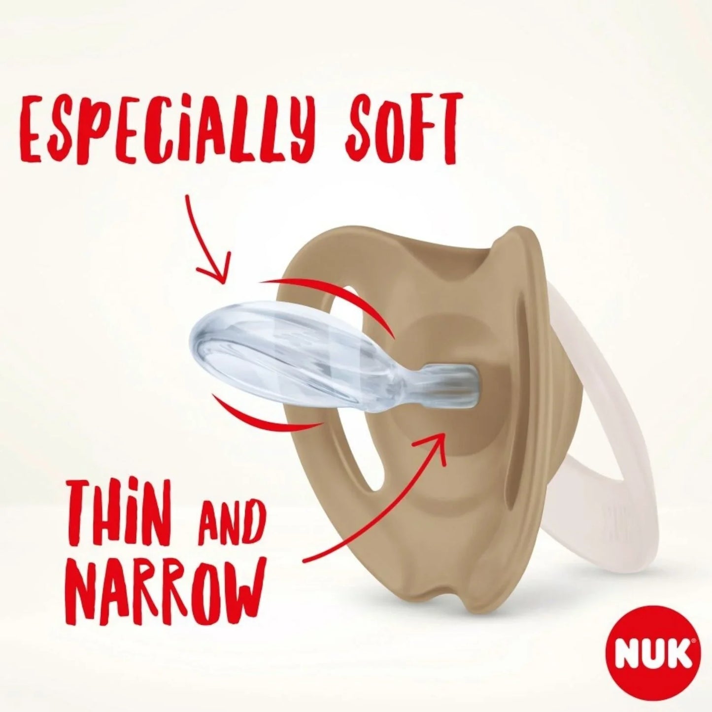 NUK Star Soother 0-2 months Pack of 2 - Pink