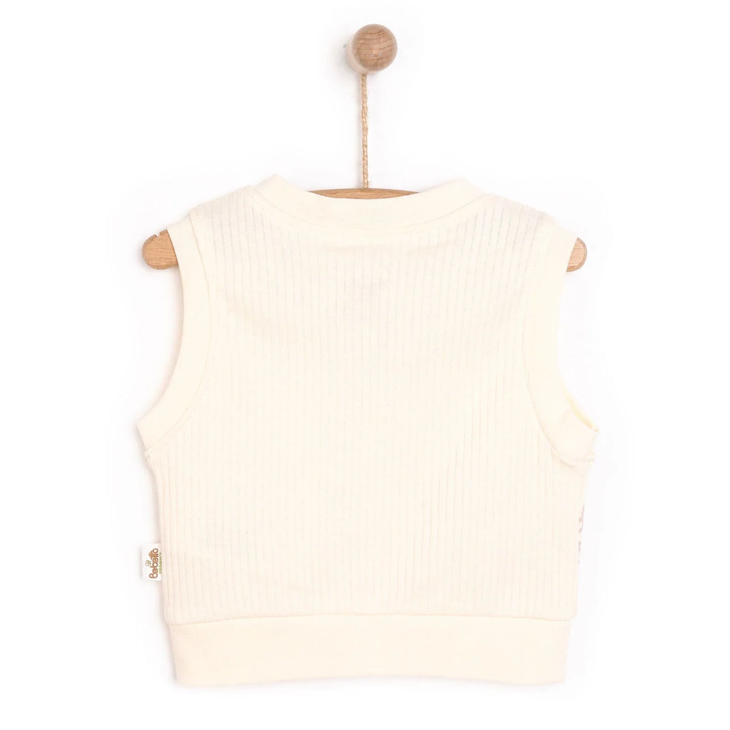 Bebetto Newborn Baby Girl Cardigan - Ecru