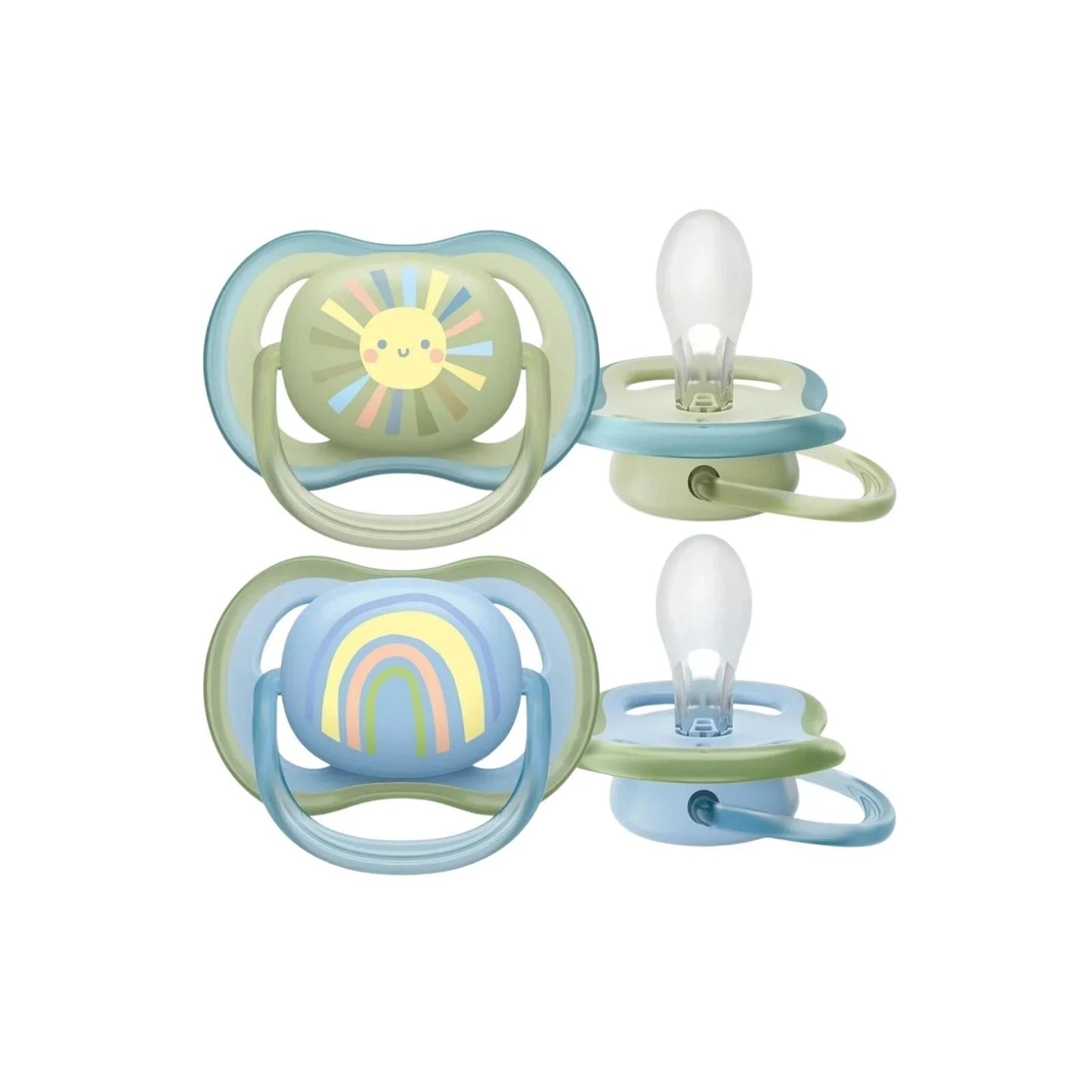 Philips Avent Ultra Air Soother 0-6 months Pack of 2