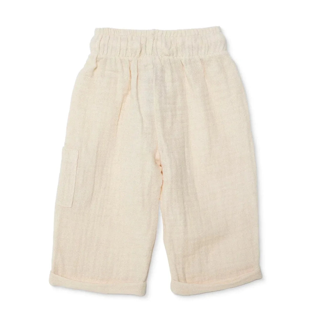HelloBaby Turn-Up Muslin Baby Trousers (6-9 Months to 4-5 Years)