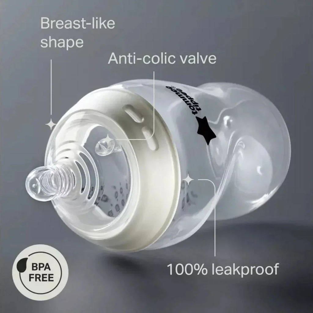Tommee Tippee Closer To Nature Bottle 150ml Pack of 3