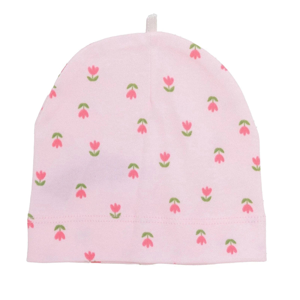 HelloBaby Girls Body-Footed Bottom-Hat Flower - Ecru