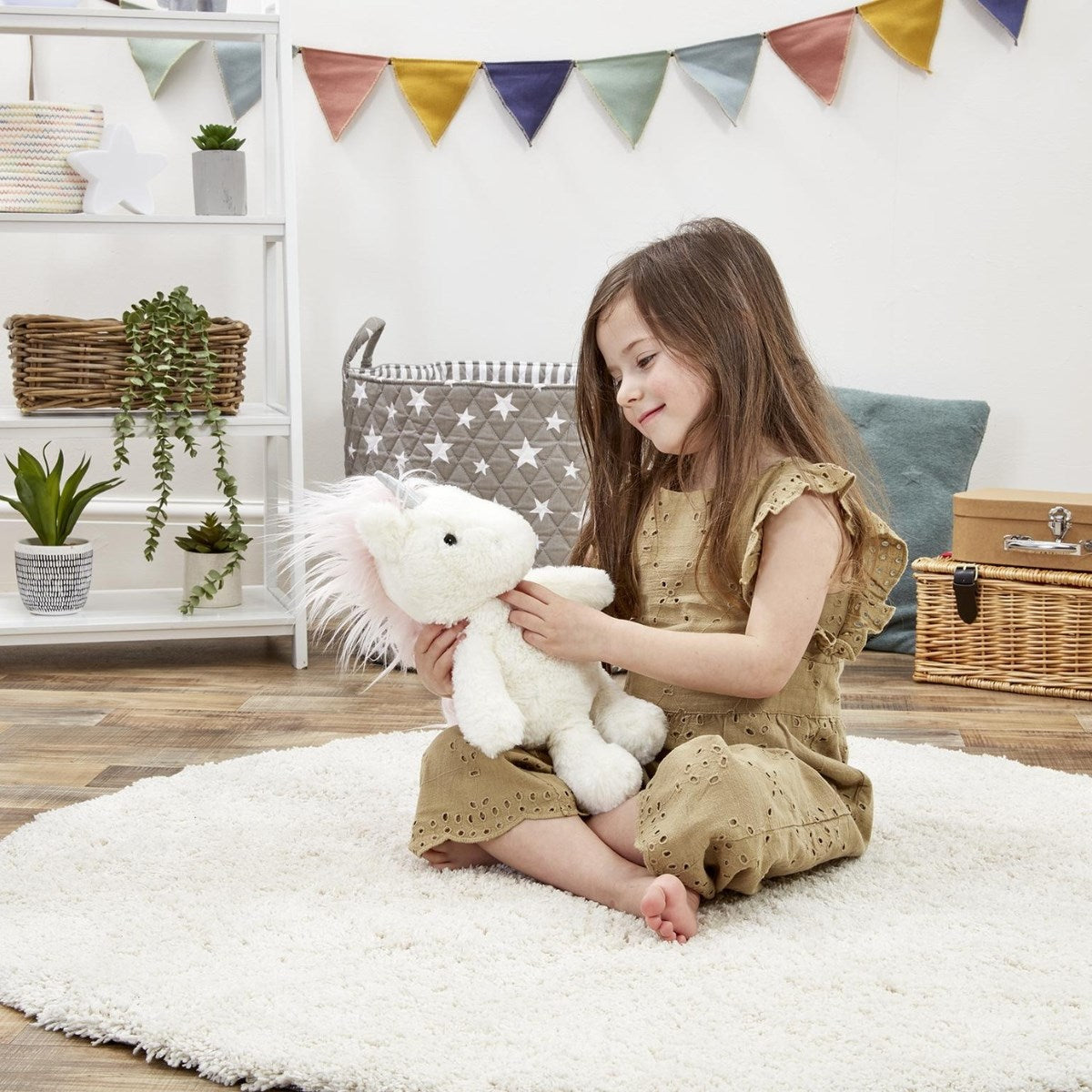 Rainbow Designs Little Luxuries Unicorn Soft Toy