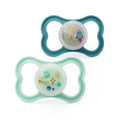 MAM Air Night Soother (6-18 Months) - Blue (Pack of 2)