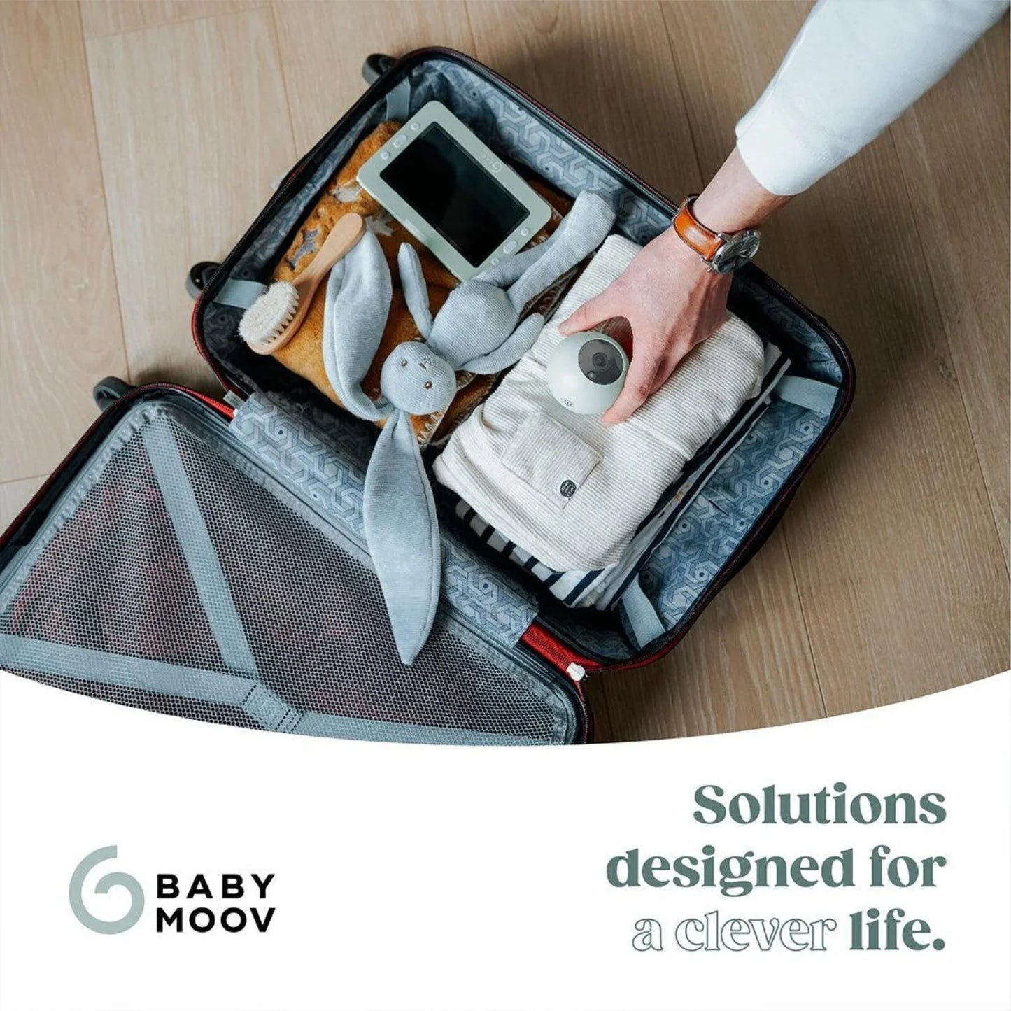 Babymoov Yoo Go Plus 5" HD Video Monitor - Green