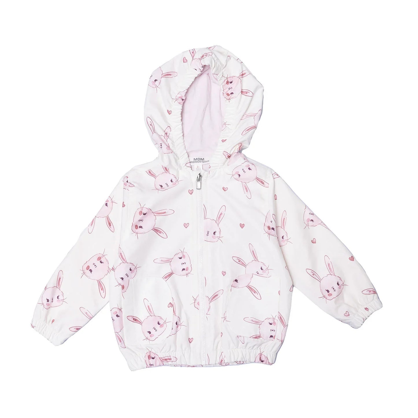 Midimod Girl Raincoat - Ecru