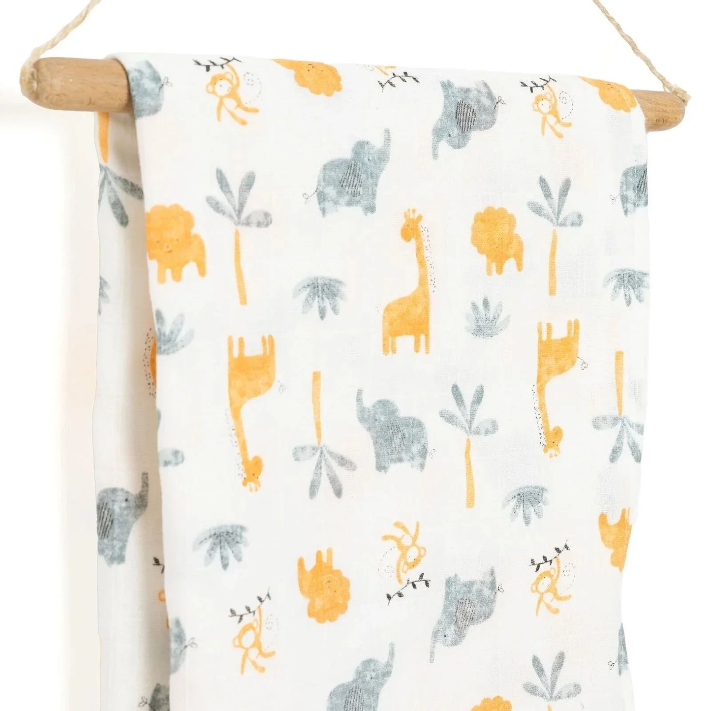 Little Dreams Boy Muslin Blanket - Printed