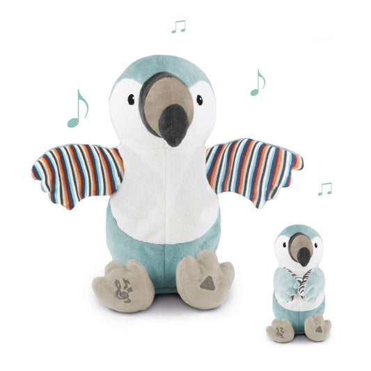ZAZU Timo The Toucan Toy - Clapping Soft Toy with Sing-Along and Interactive Clapping
