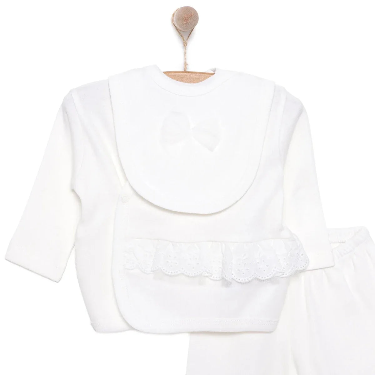 HelloBaby Girl Special Day Clothing - Ecru