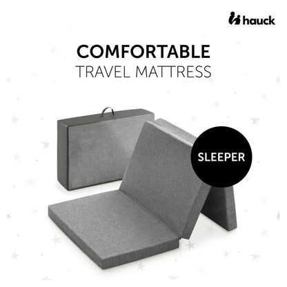 Hauck Sleeper Travel Cot Mattress 120x60cm - Grey