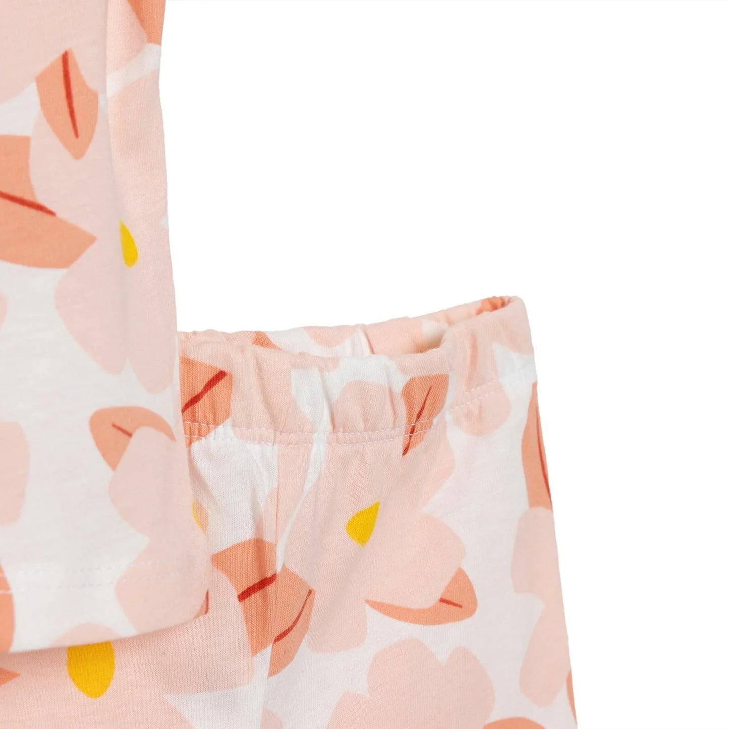 HelloBaby Baby Girl Short Sleeve Pyjamas Set - Ecru