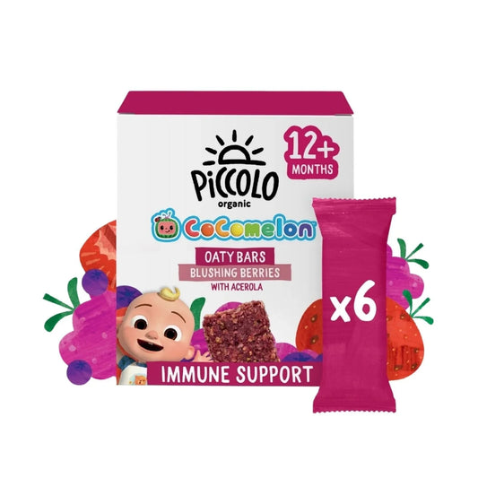 Piccolo Organic Blushing Berries Oaty Bar 12+ months 138g (6x23g)