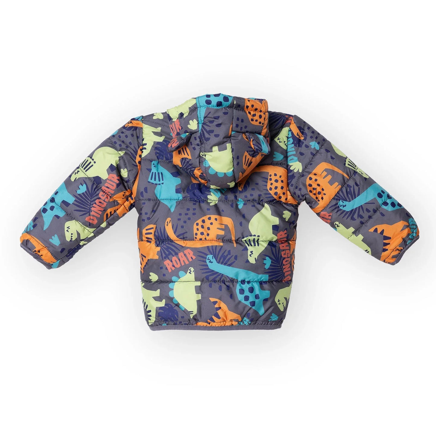 HelloBaby Baby Boy Dinosaur Printed Coat - Printed