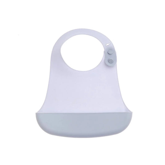 baby plus Silicone Bib - Powder Blue