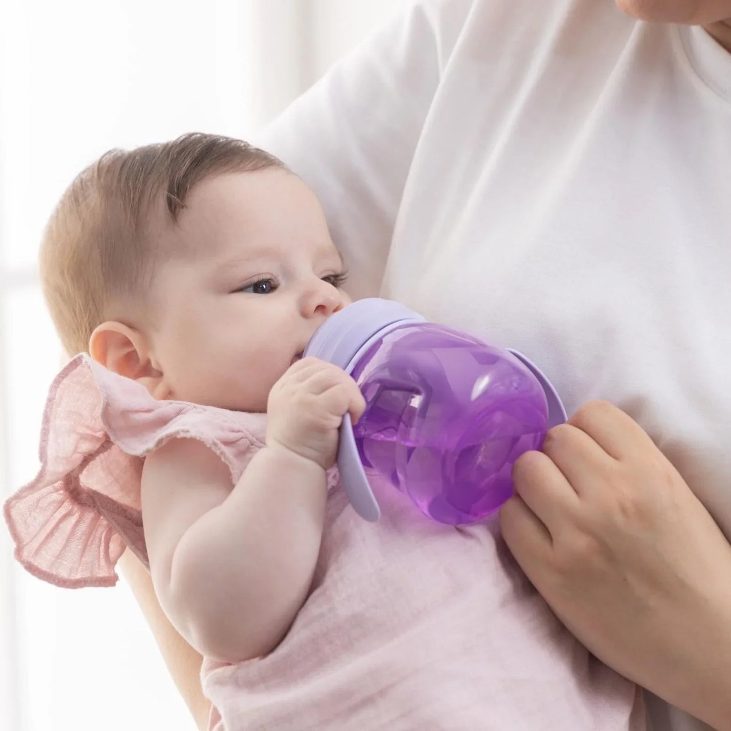 Mooma Kindy Learner Bottle 200ml - Purple