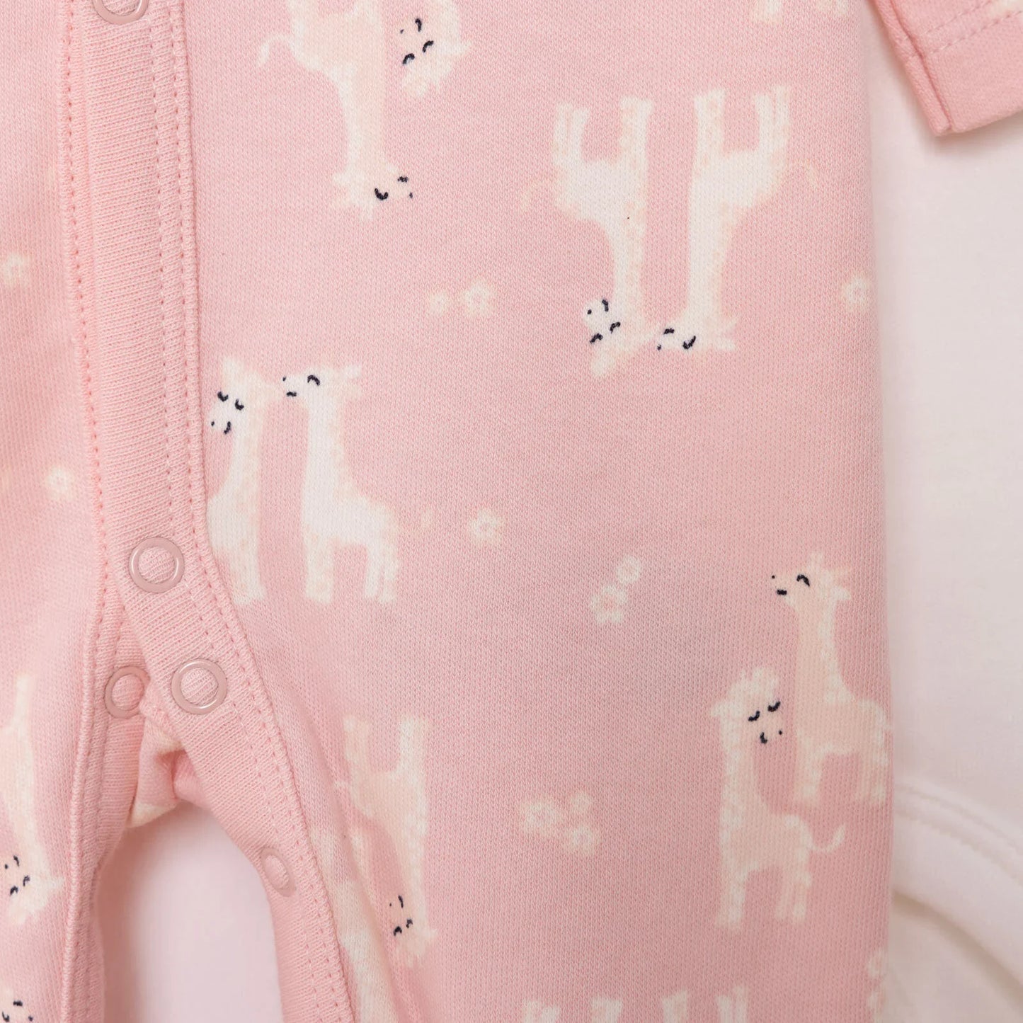 HelloBaby Baby Girl  Body-Jumpsuit-Hat - Salmon