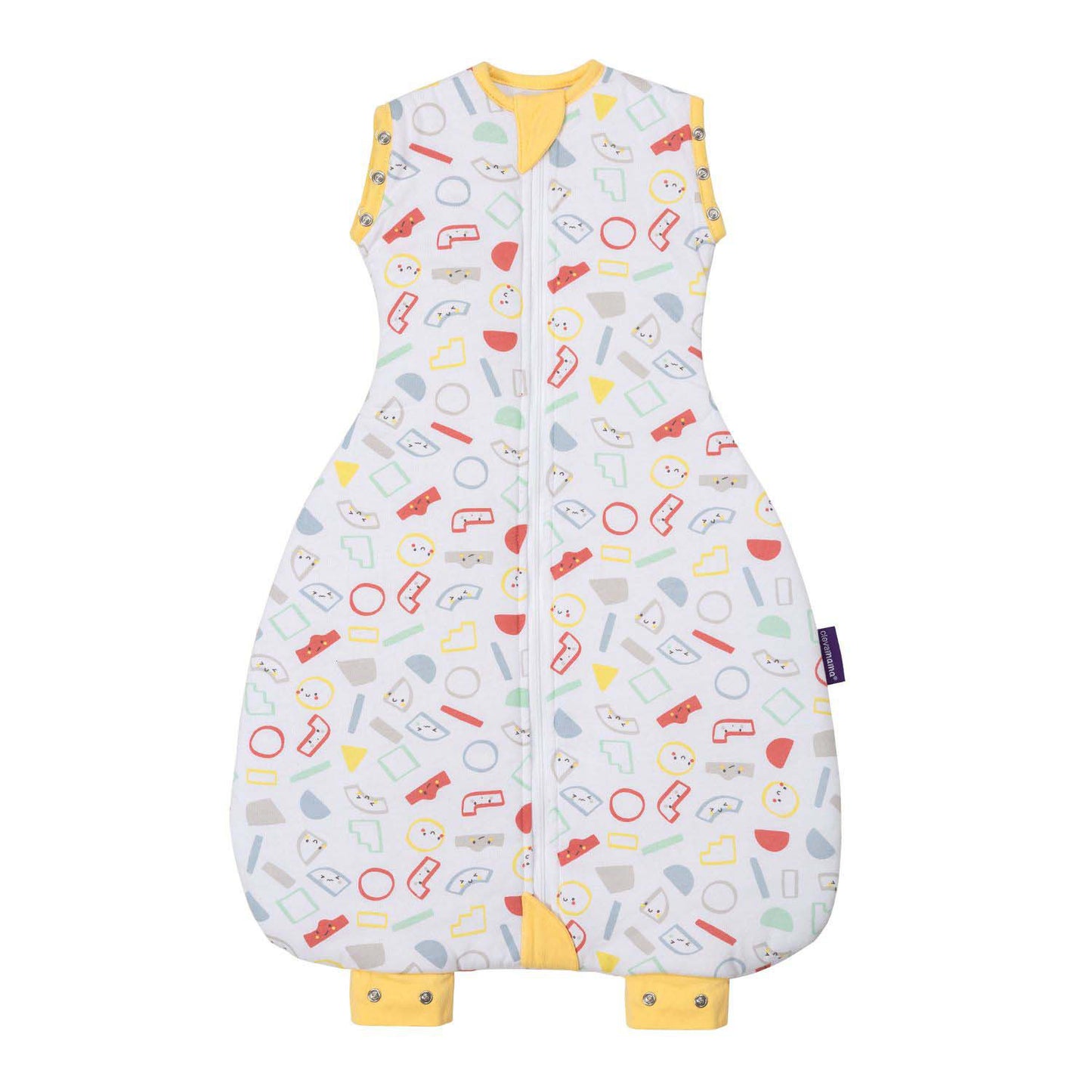 Clevamama 3 in 1 Nite Nite Romper & Sleep Bag - 2.5Tog (0-9 months)