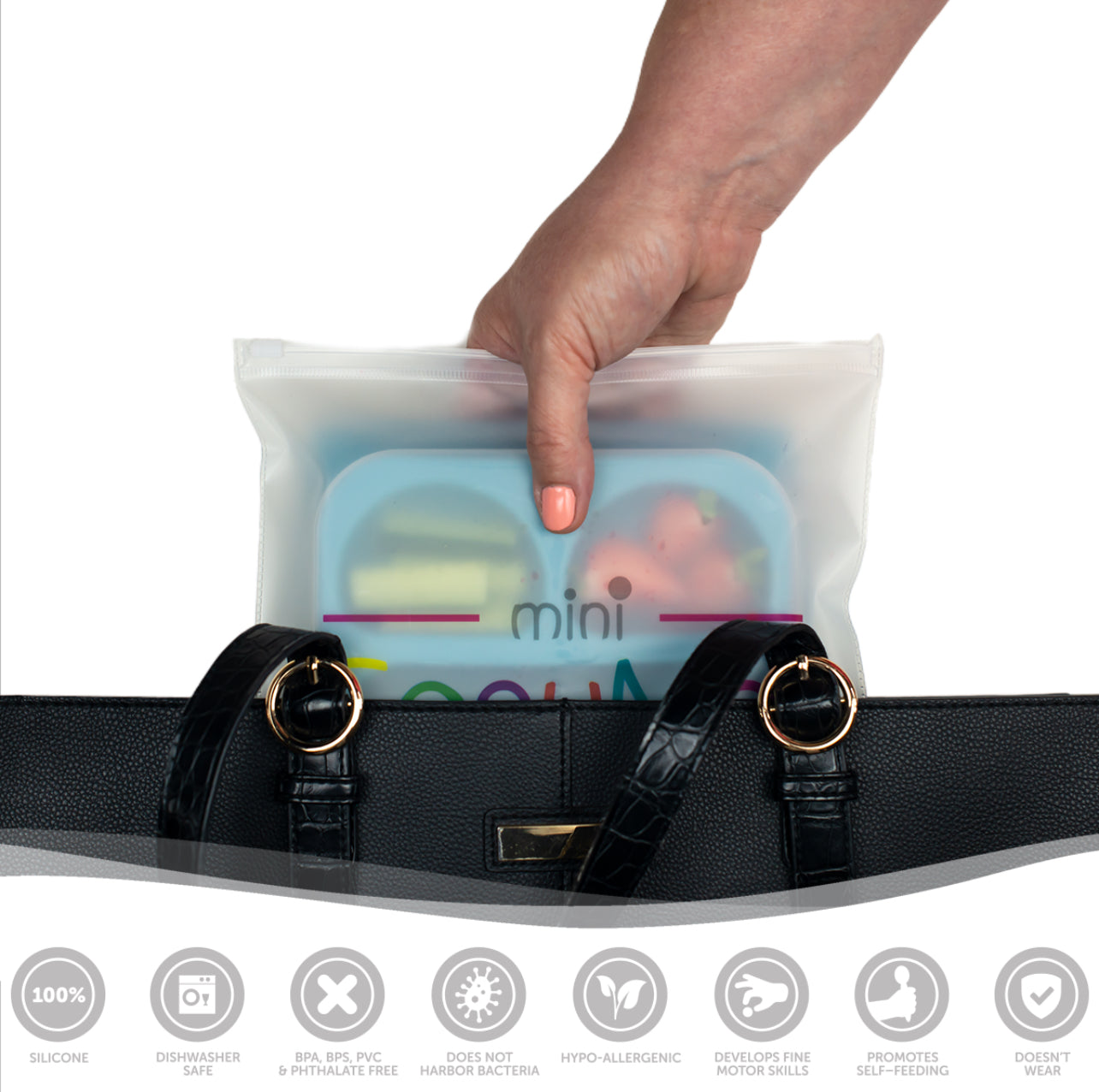 EasyTots EasyMat Mini Portable Suction Plate