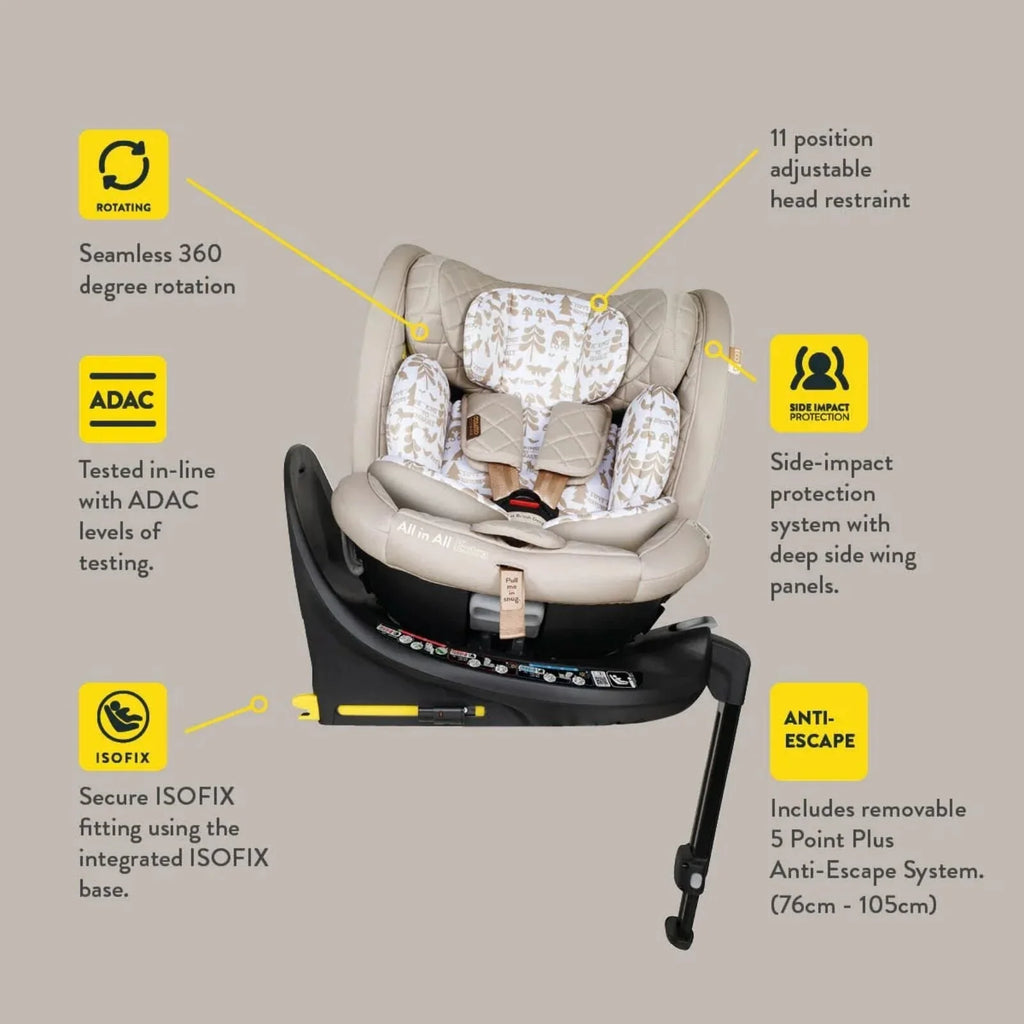 Cosatto All in All Extra i-Size 360 Car Seat - Foxford Hall