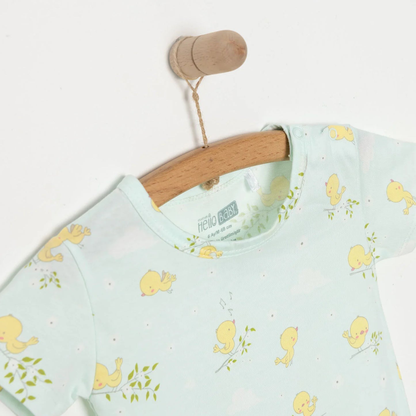 HelloBaby Newborn Unisex Short Overalls - Multicolour