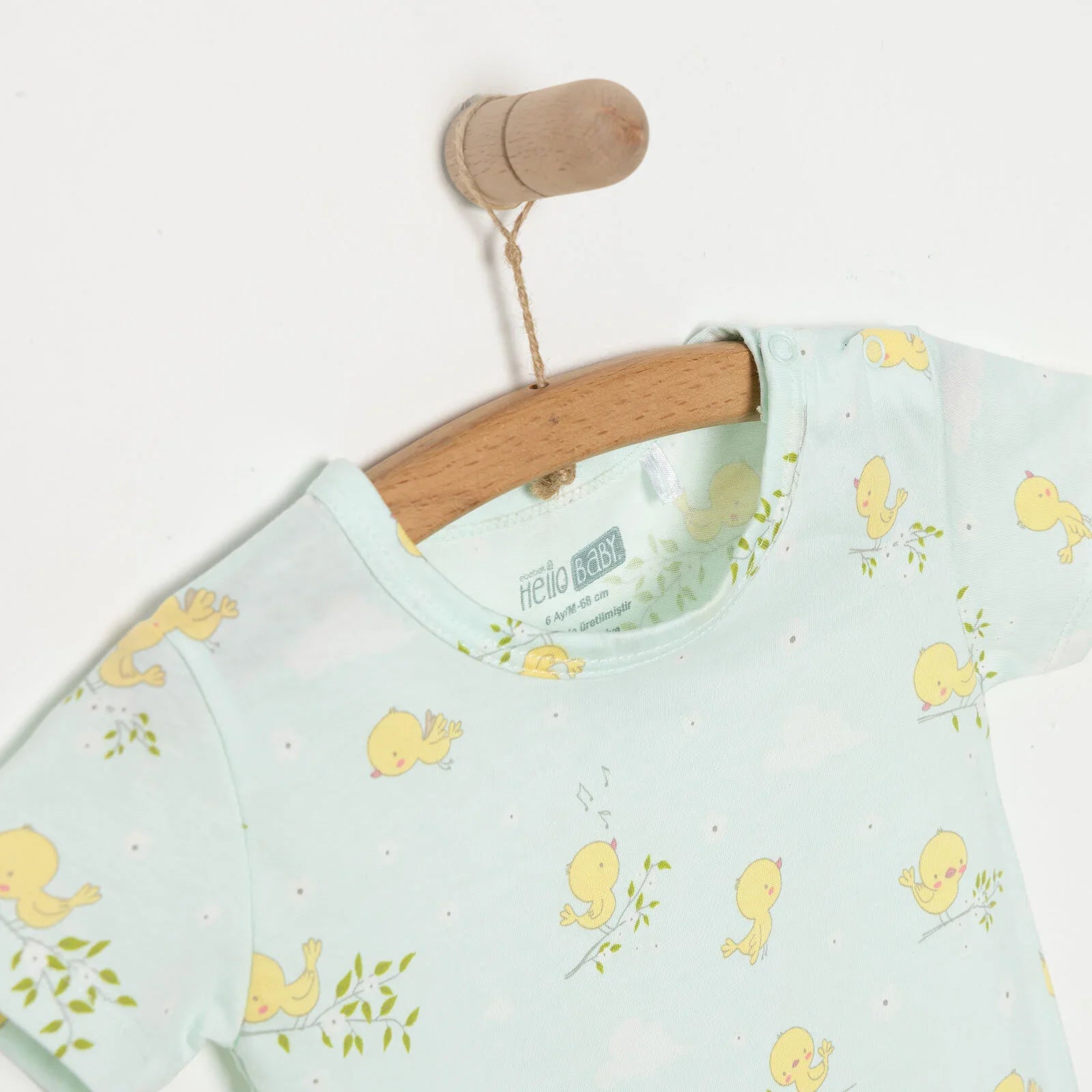 HelloBaby Newborn Unisex Short Overalls - Multicolour