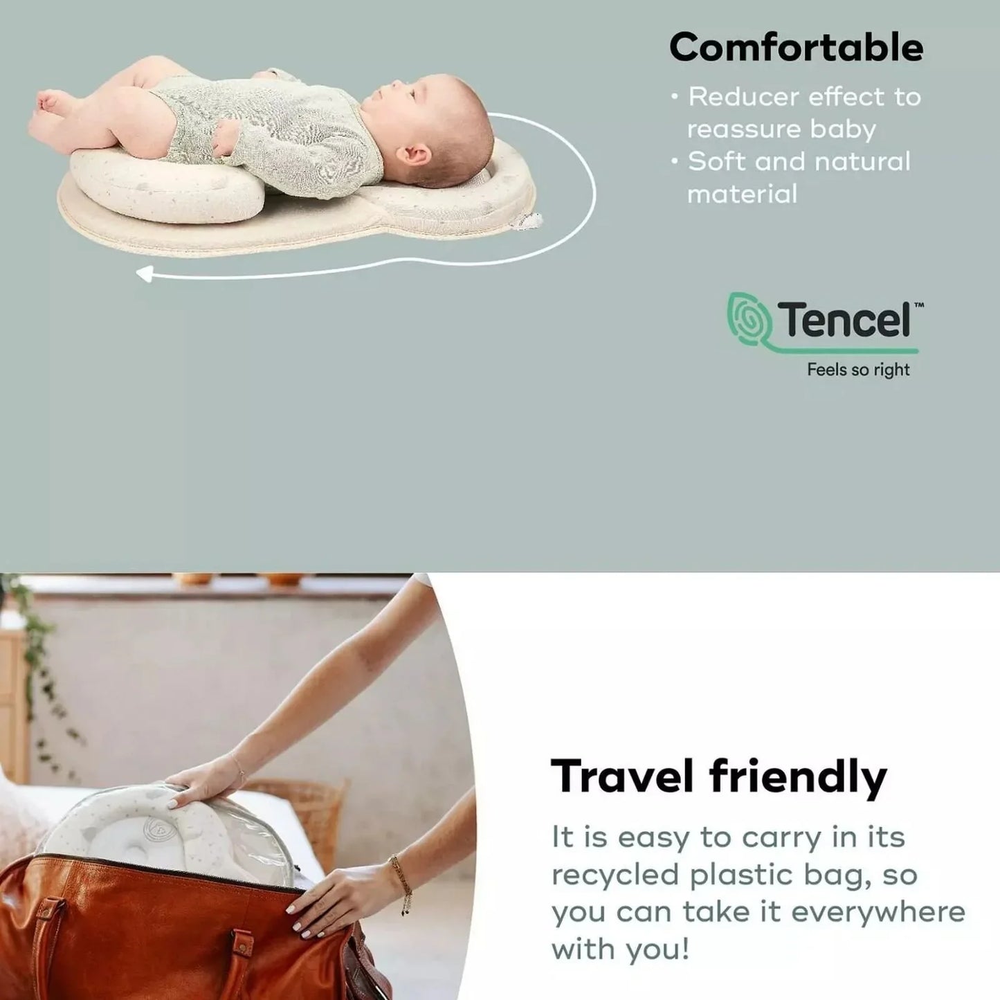 Babymoov Cosydream Fresh Newborn Lounger - White