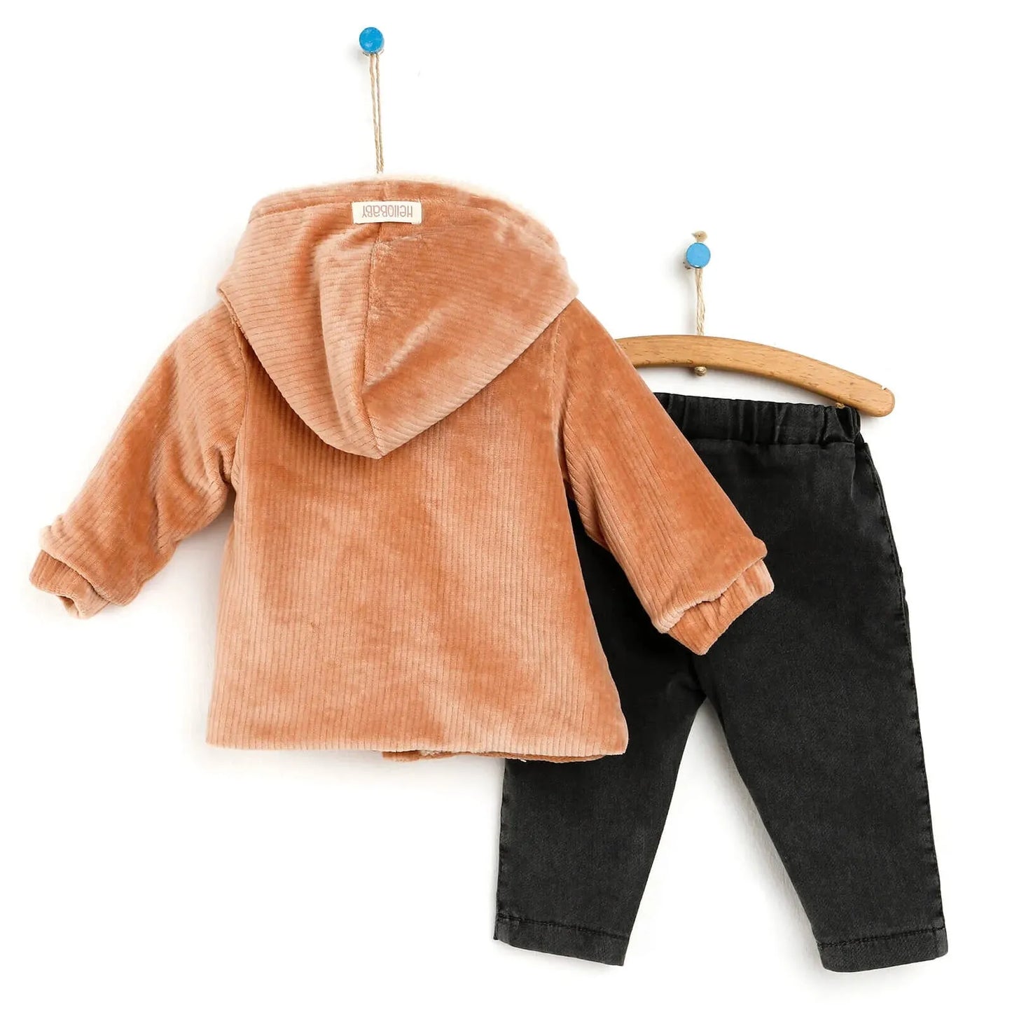 HelloBaby Sweater-Pants - Mink