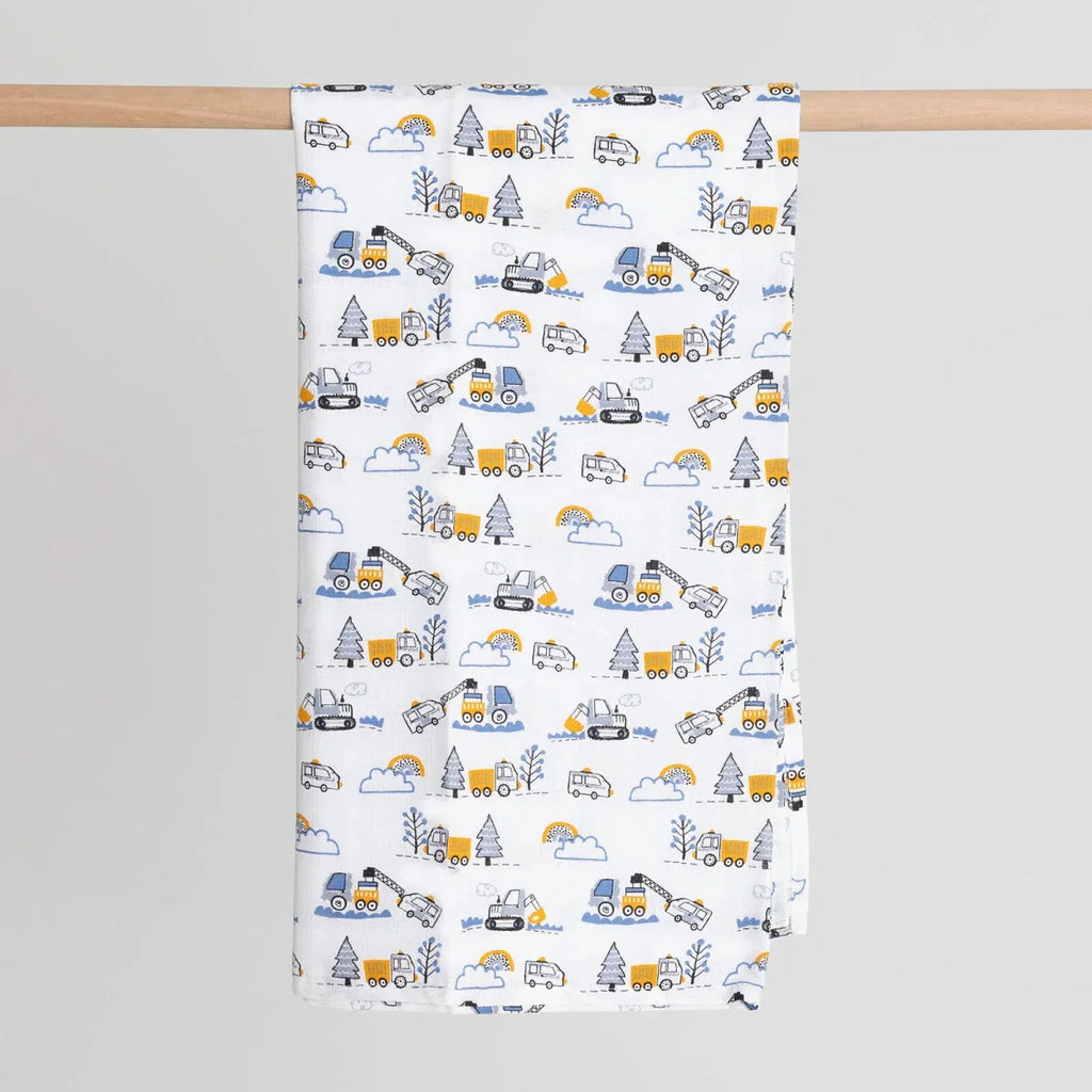 Little Dreams Muslin Blanket Boys - Printed
