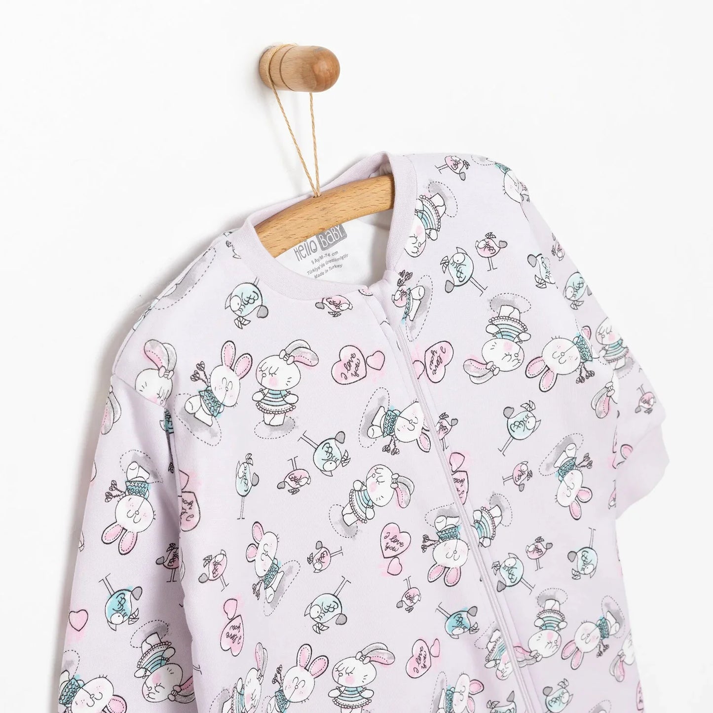 HelloBaby Sleepsuit - Purple