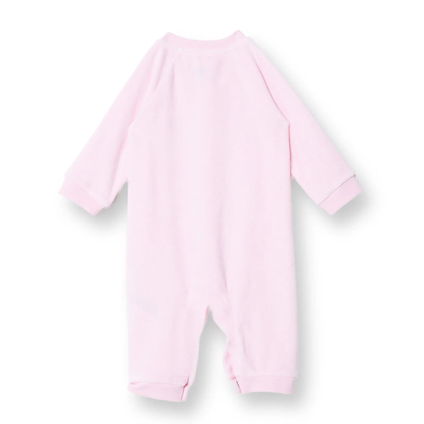 HelloBaby Newborn Velvet Footlesss Jumpsuit - Light Pink