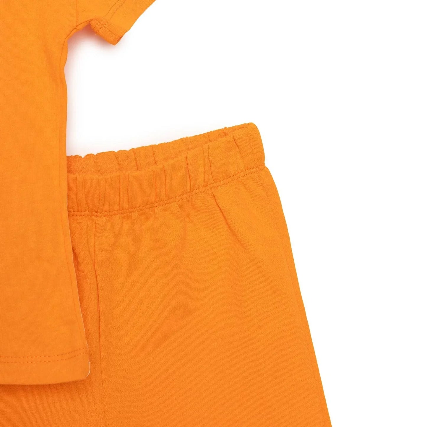 HelloBaby Motto Boy T-shirt & Short - Orange
